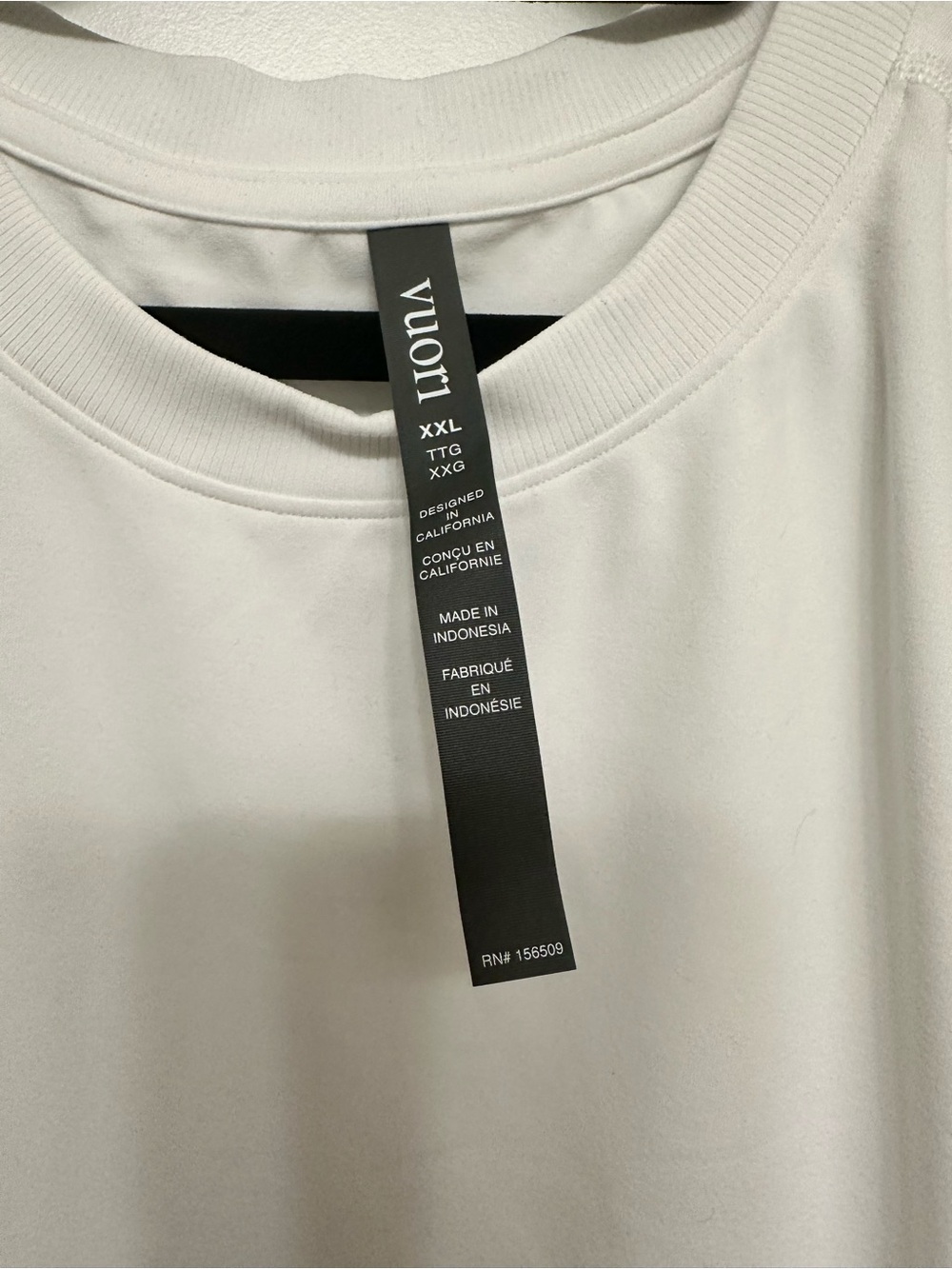 Vuori Halo Modern Crew white size XXL (three available all XXL) - Picture 5 of 8